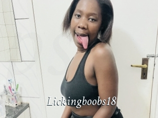 Lickingboobs18